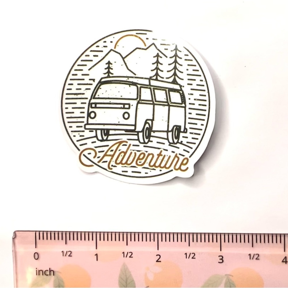 Adventure Vinyl Sticker - Picture 2 of 2